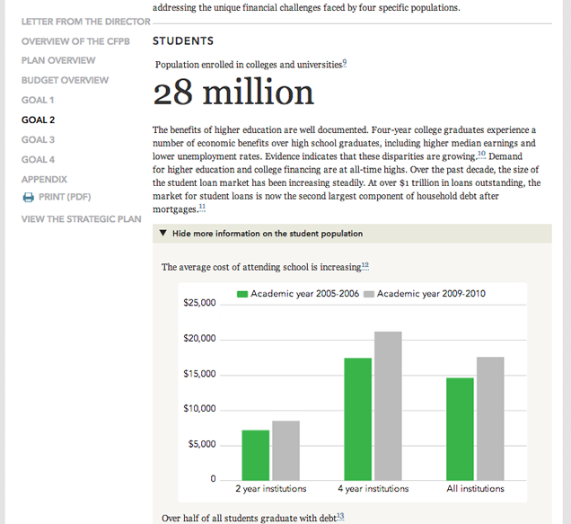 Strategic plan population