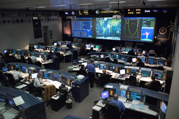 NASA's control room